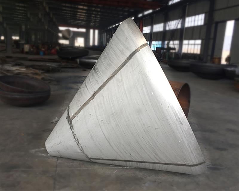 Stainless steel conical head