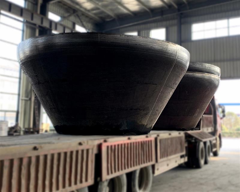 Carbon steel conical head