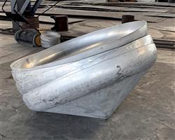 Stainless steel conical head